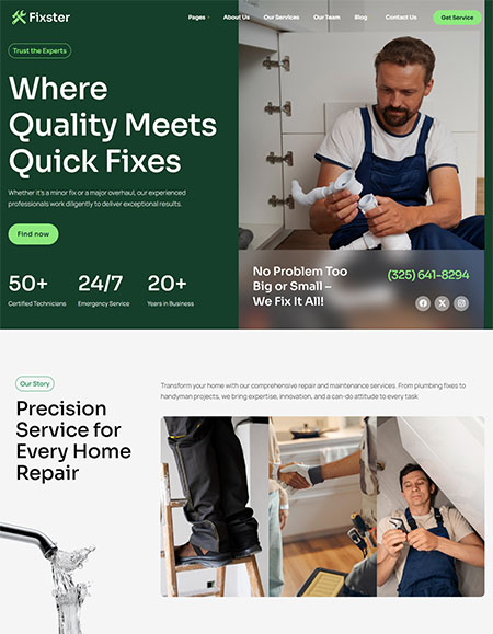 Fixster-WordPress-Theme