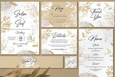 Foliage-Wedding-Invitation-Set-5