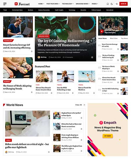 Forcast-Magazine-WordPress-Theme