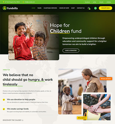 Fundvilla-Fundraising-WordPress-Theme