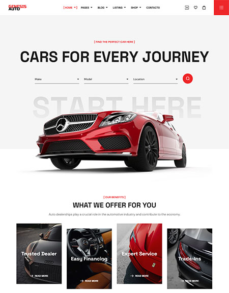 GenesisAuto-Car-Dealer-Theme