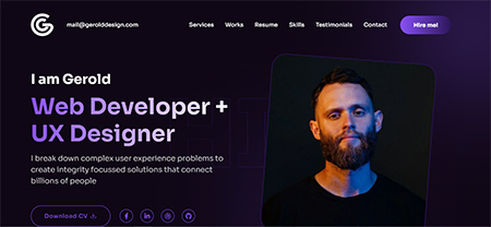Gerold-WordPress-Theme