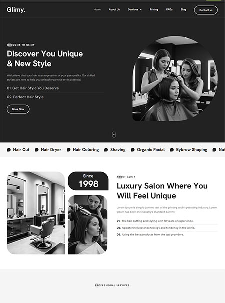 Glimy-WordPress-Theme