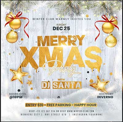 Gold-White-Christmas-Party-Flyer 