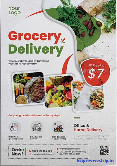 Grocery-Delivery-Flyer