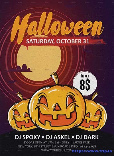 Halloween-Party-Flyers
