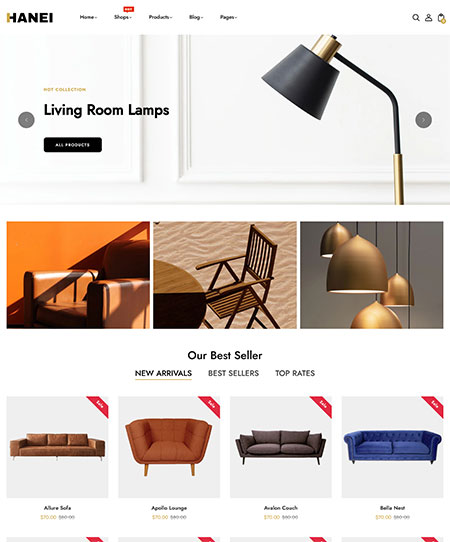 Hanei-Shopify-Theme