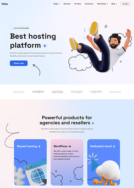 Hoka-Hosting-WordPress-Theme