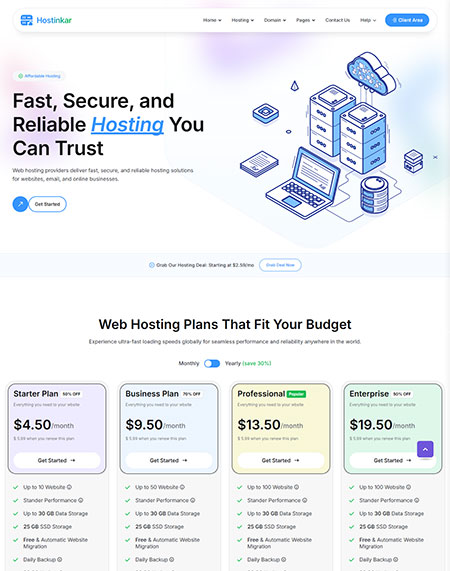 Hostinkar-Hosting-WordPress-Theme