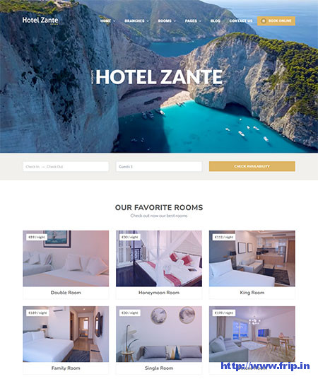 Hotel-Zante-WordPress-Theme