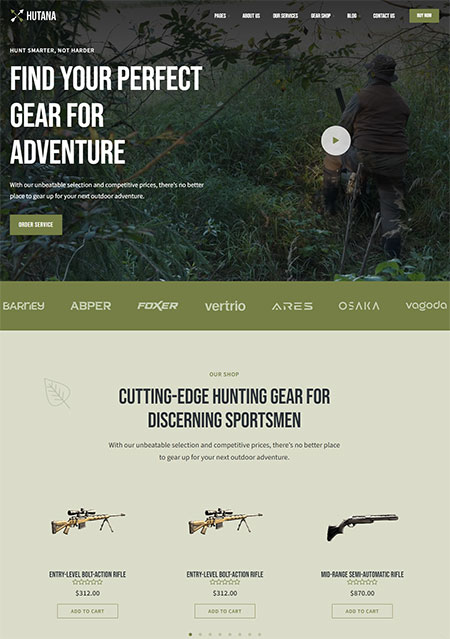 Hutana-Hunting-Gear-Theme