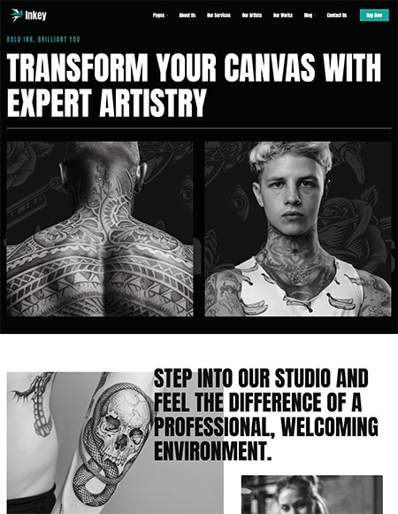 Inkey-WordPress-Theme