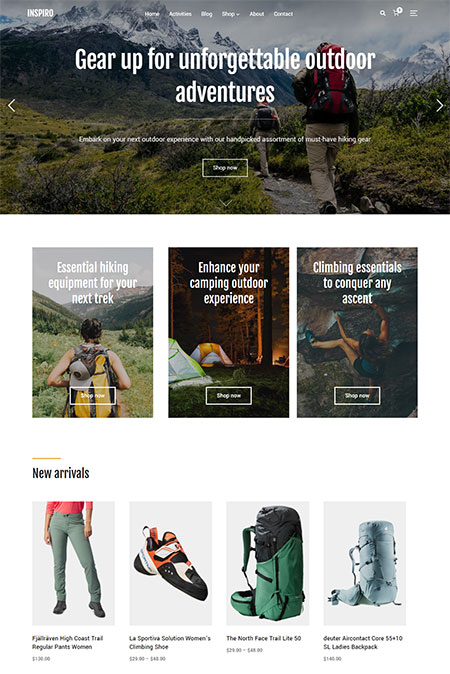 Inspiro-Premium-outdoor-activites-Theme