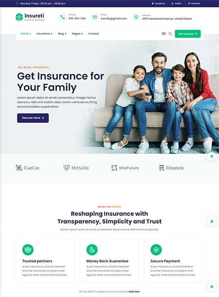 Insureti-WordPress-Theme