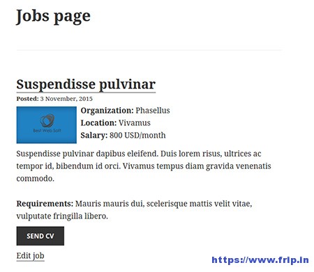 wordpress job board plugin