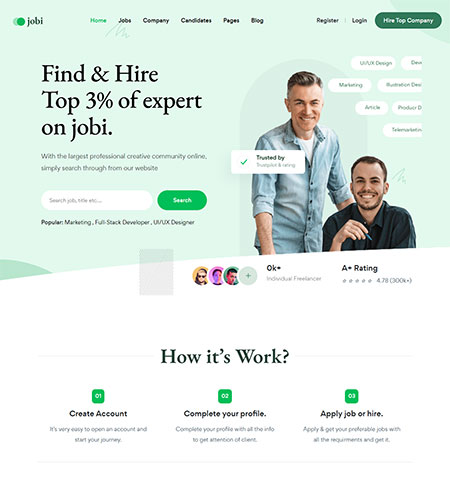 Jobi-WordPress-Theme