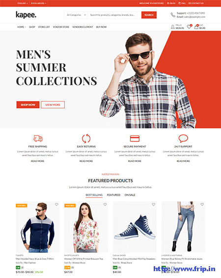 25 Best WooCommerce Multivendor Theme 2023 - Frip.in