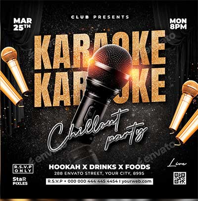 Karaoke-Flyer