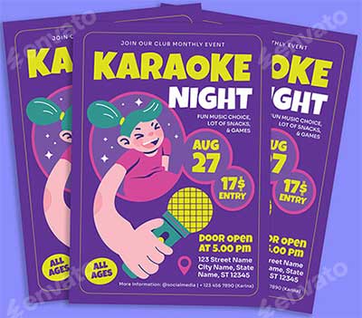 Karaoke-Night-Flyer
