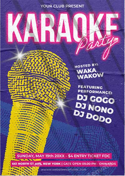 Karaoke-Party-Template 