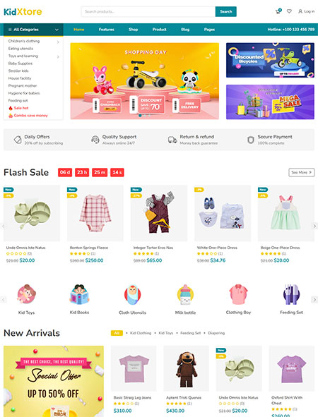 KidXtore-Shopify-Theme