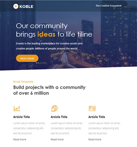 Koble-Mailchimp-Business-Template-Sets