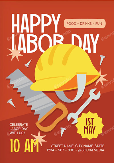 Labor-Day-Flyer-Set