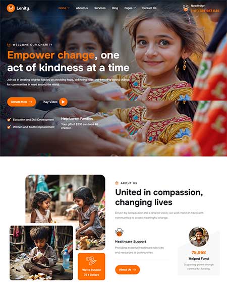 Lenity-Charity-Theme