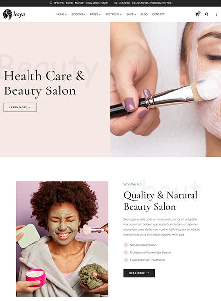 Lesya-WordPress-Theme