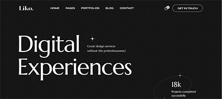 Liko-Portfolio-WordPress-Theme