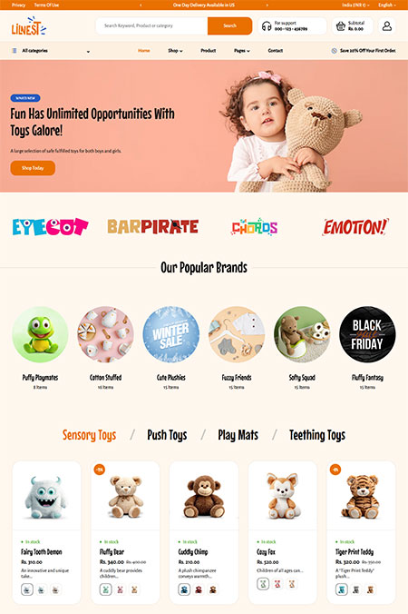 Linest-Kids-Toys-Theme