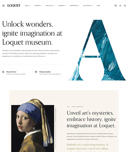 Loquet-History-Theme
