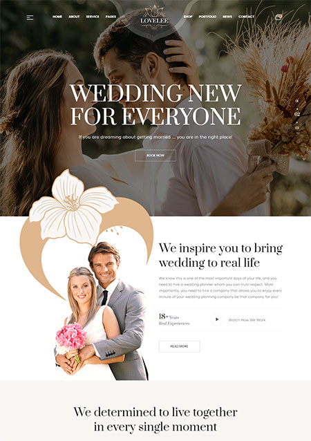 Lovelee-Wedding-WordPress-Theme