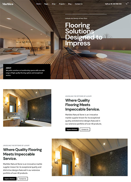 Marbleo-WordPress-Theme