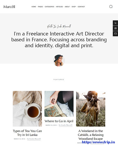 Marcell-Personal-Blog-Theme