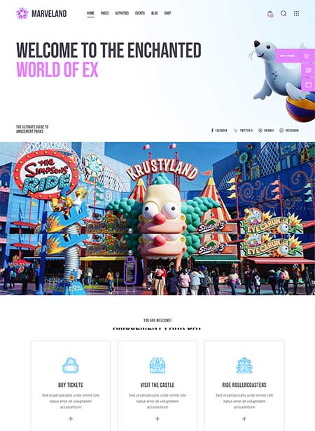 Marveland-WordPress-Theme