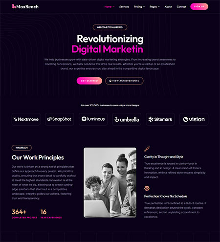 MaxReach-WordPress-Theme