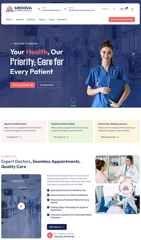 Medova-Medical-WordPress-Theme