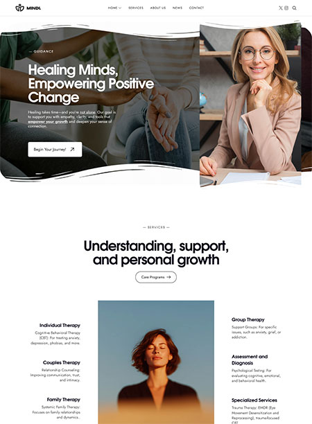 Mindi-Psychology-Counseling-Theme