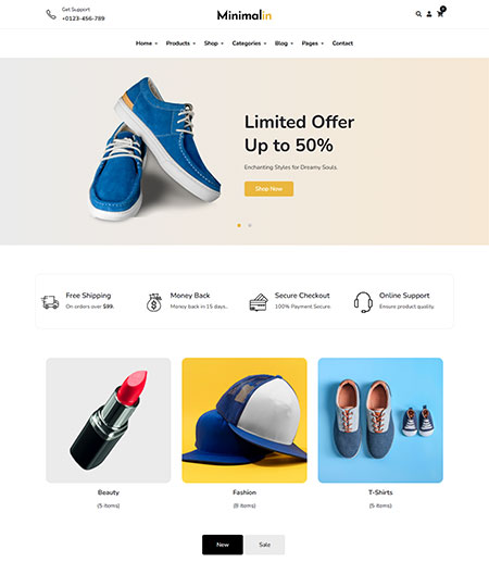 Minimalin-WooCommerce-Theme
