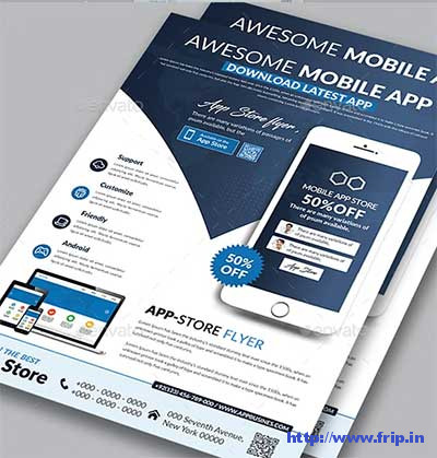 Mobile-App-Flyer-Bundle