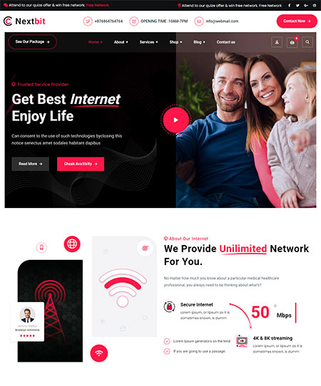 Nextbit-Tv-&-Internet-Provider-Theme