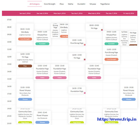 Noo-Timetable-Calendar-WordPress-Plugin