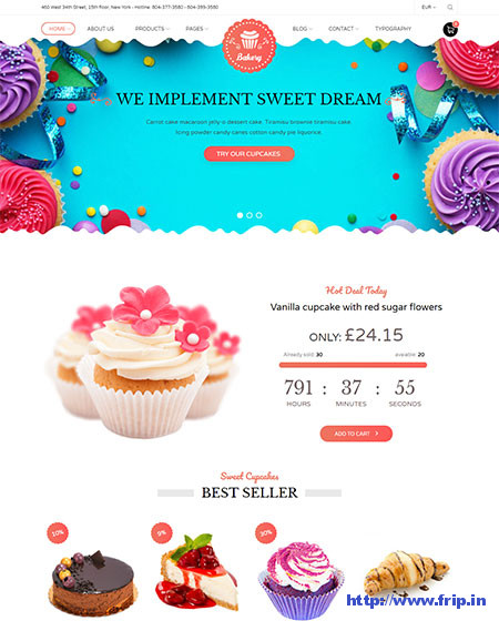 Noucake-Bakery-WordPress-Theme