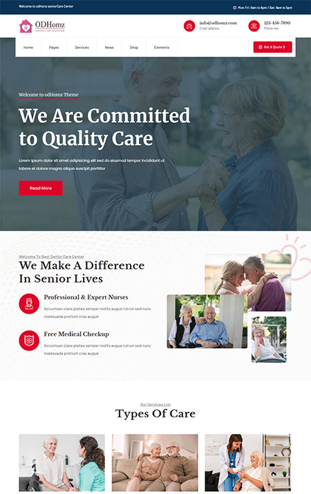 Odhomz-WordPress-Theme