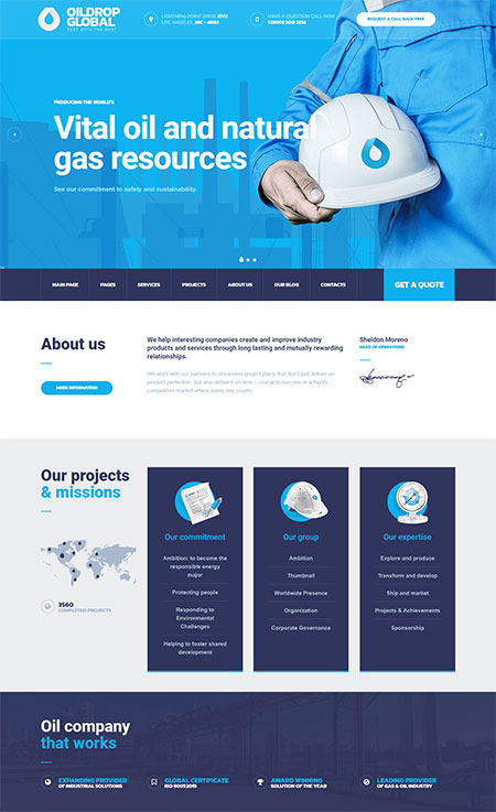 OilDrop-Oil-&-Gas-Industrial-WordPress-Theme
