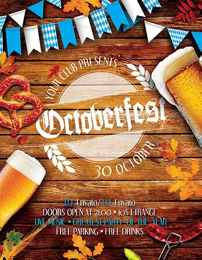 Oktoberfest-Festival-Party-Flyer
