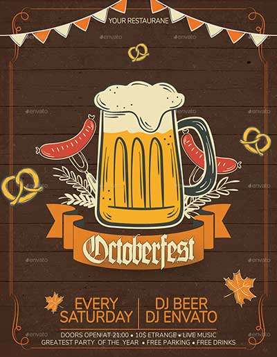 Oktoberfest-Festival-Party-Flyer