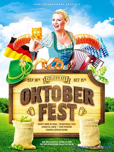 Oktoberfest-Festival-Poster