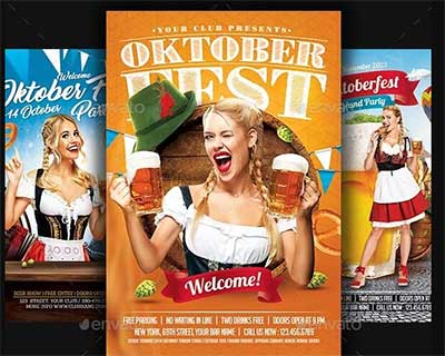 Oktoberfest-Flyer-Bundle 